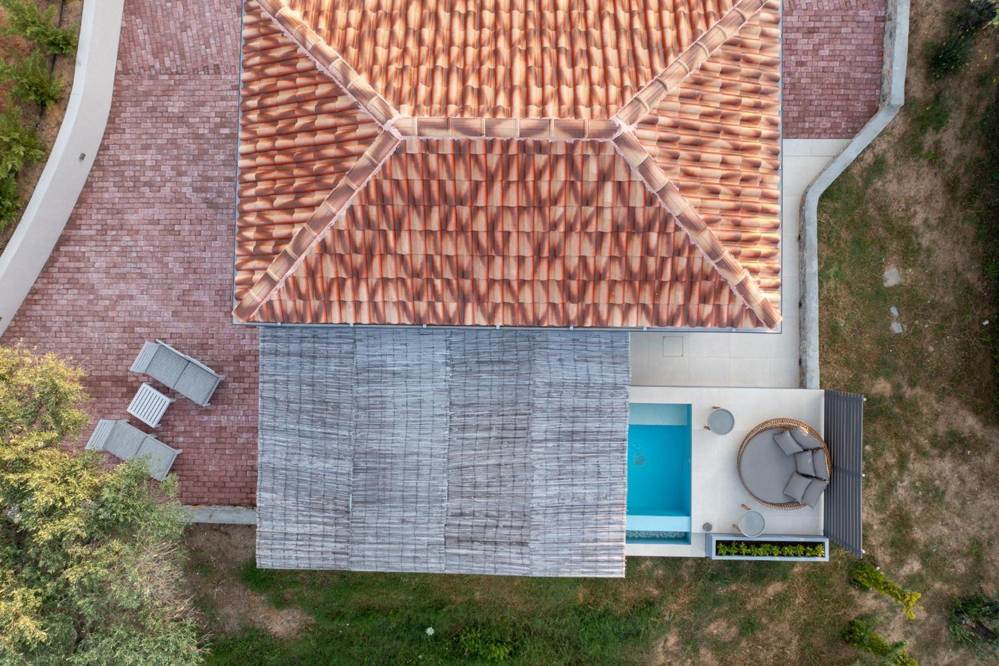 Stone Build Suite With Private Pool 克里奥斯 外观 照片